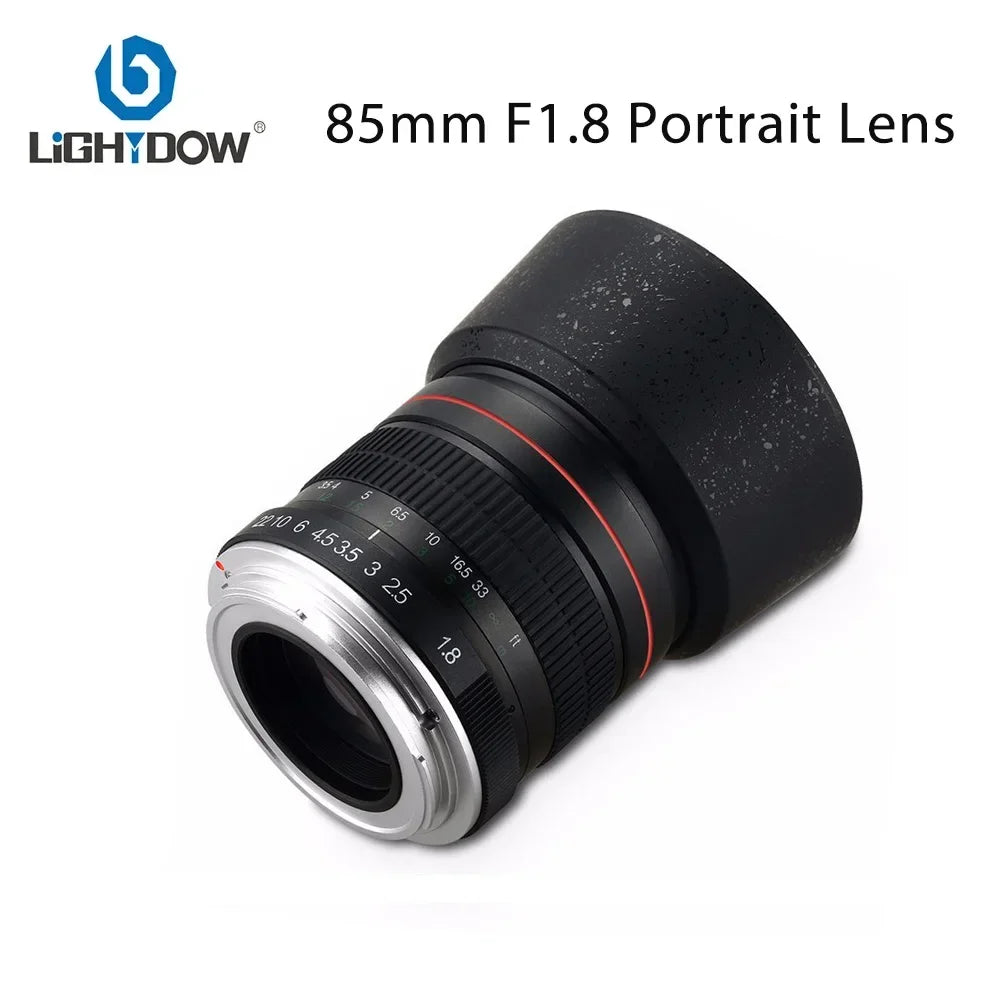 Lightdow 85mm F1.8 Full Frame Manual Focus Portrait Lens For Canon Sony Nikon