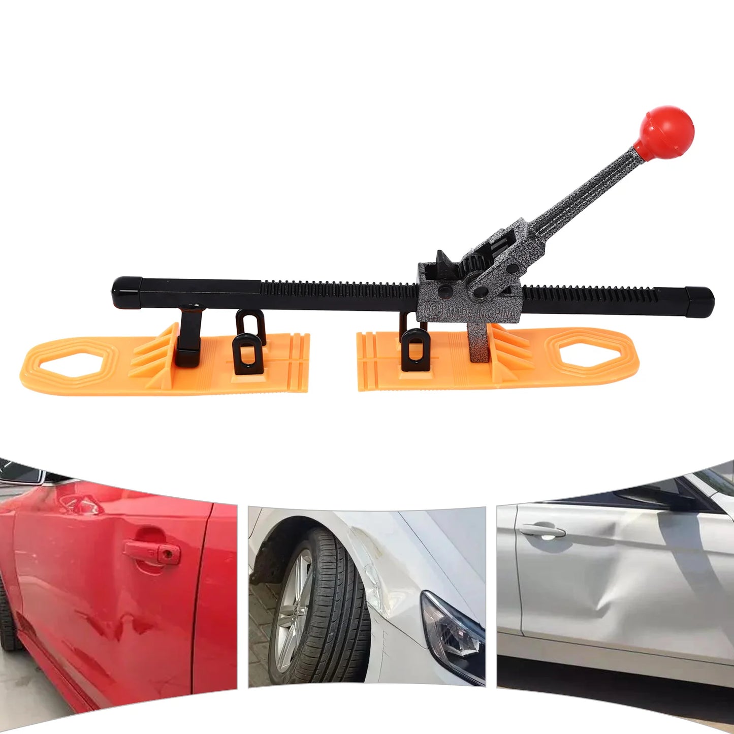 Car Dent Repair Tool With Long Handle Manual Puller