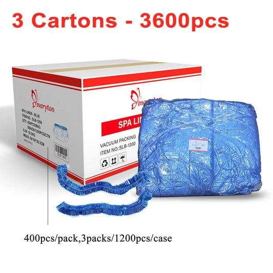 1200Pcs/Carton Disposable Foot Tub Pedicura Chair Plastic Pedicure Liners Spa Liners Bags for Spa Pedicure Chair