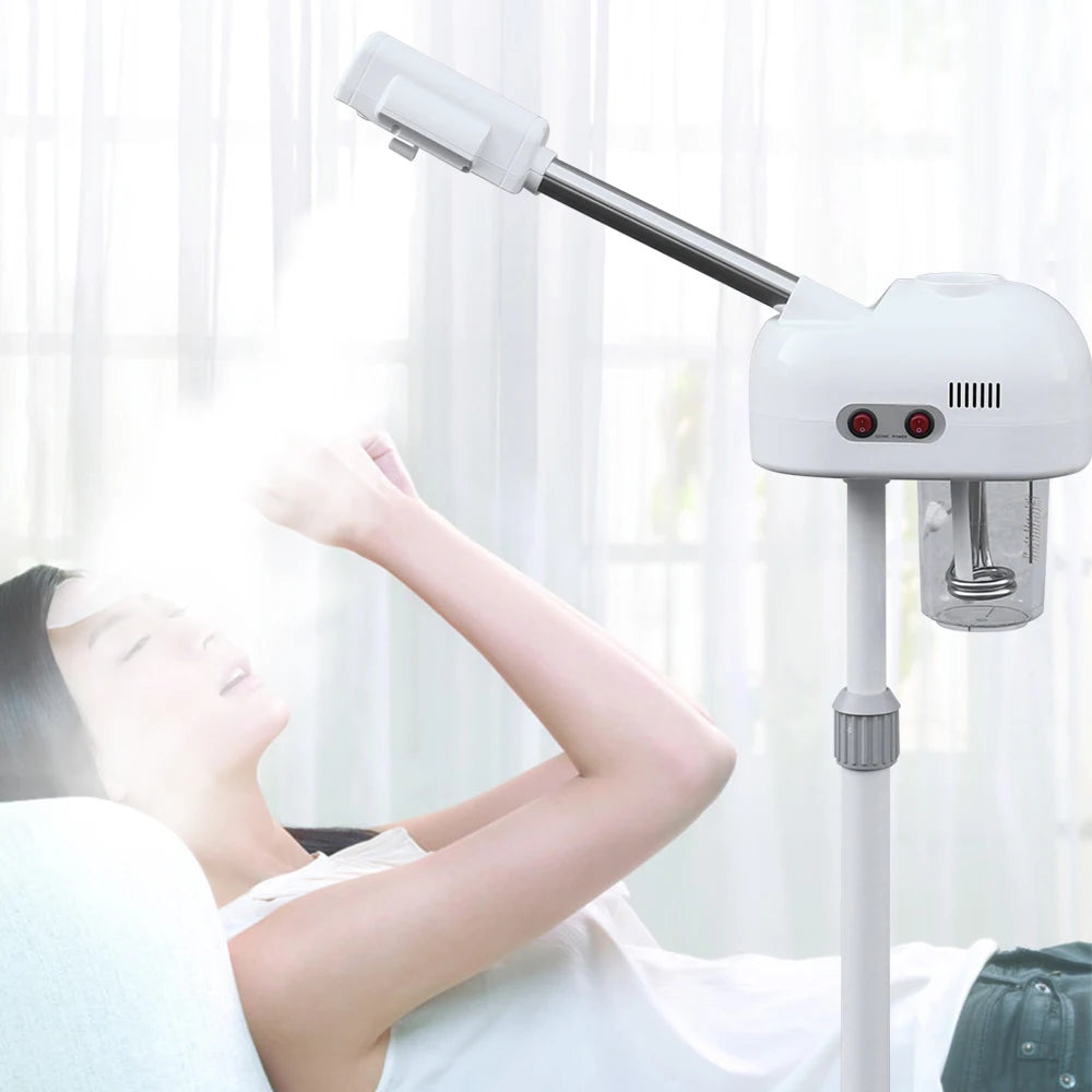 Ozone Infused Facial Steamer 800W Power for Home and Salon