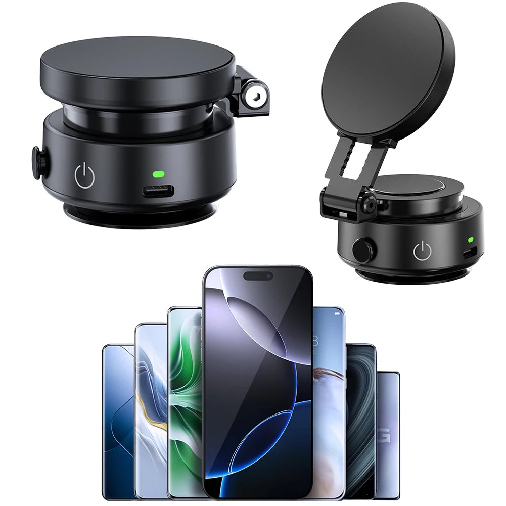 APWIKOGER MagSafe Vacuum Car Holder 360-Degree Rotatable