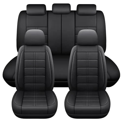 PU Leather Car Seat Covers Universal Fit Waterproof Breathable