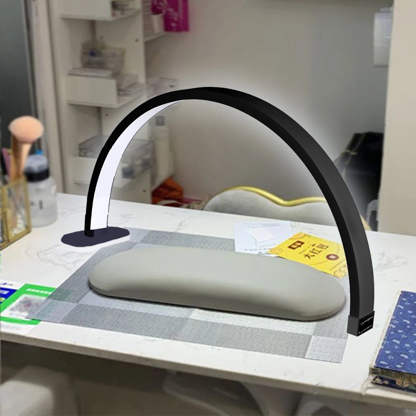 Fosoto Y10 40W LED Half Moon Desk Lamp For Nails And Eyelash Extensions