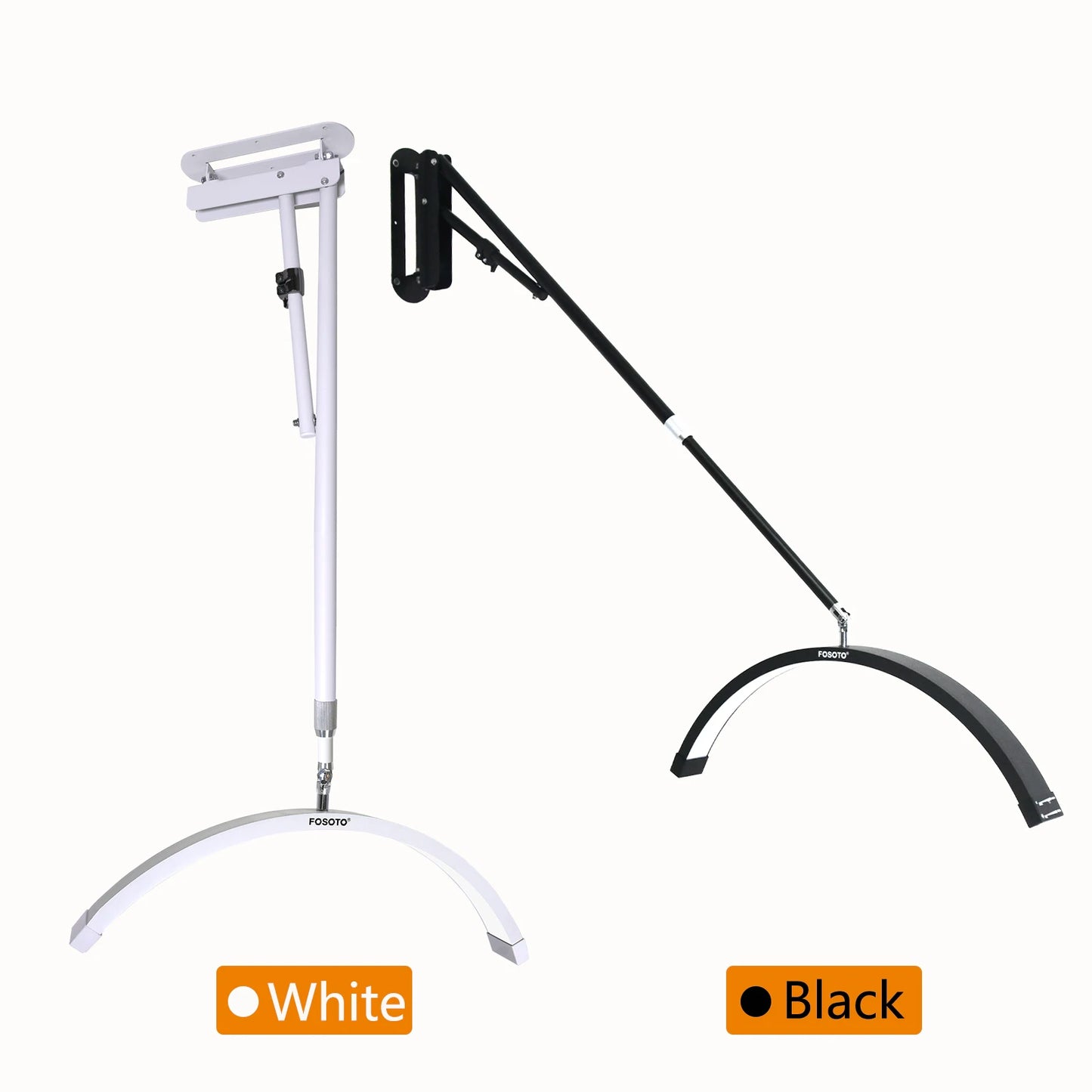 Fosoto Wall Mounted Half Moon Lamp Photographic Fill Light LED