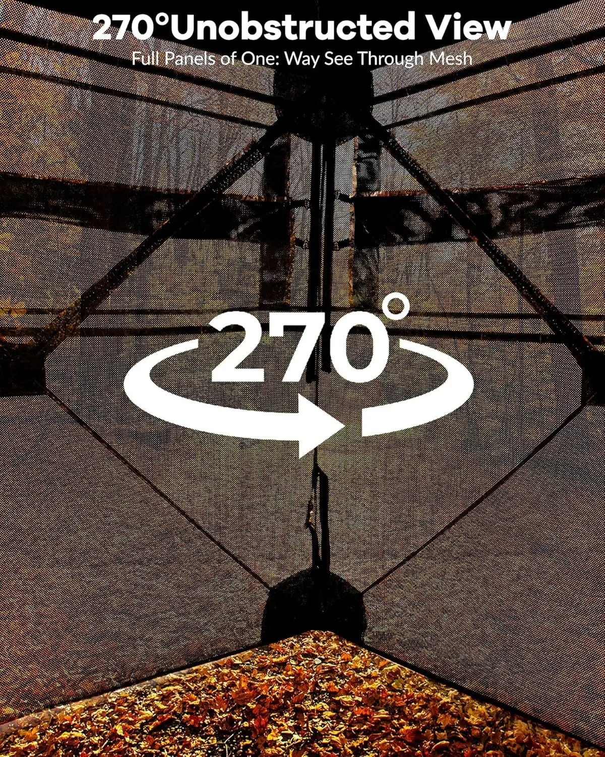 Twister CK Lightweight Pop Up Ground Blind 4-6 Hunters