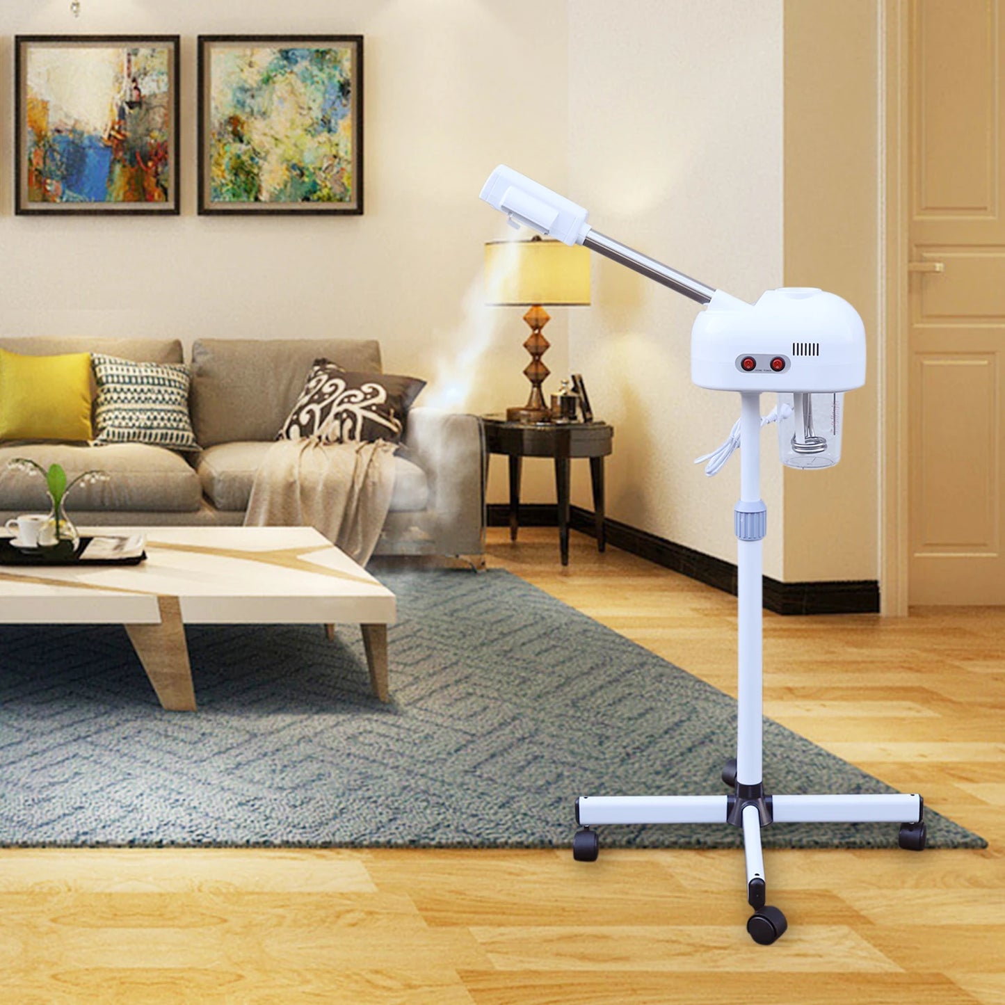 Ozone Infused Facial Steamer 800W Power for Home and Salon