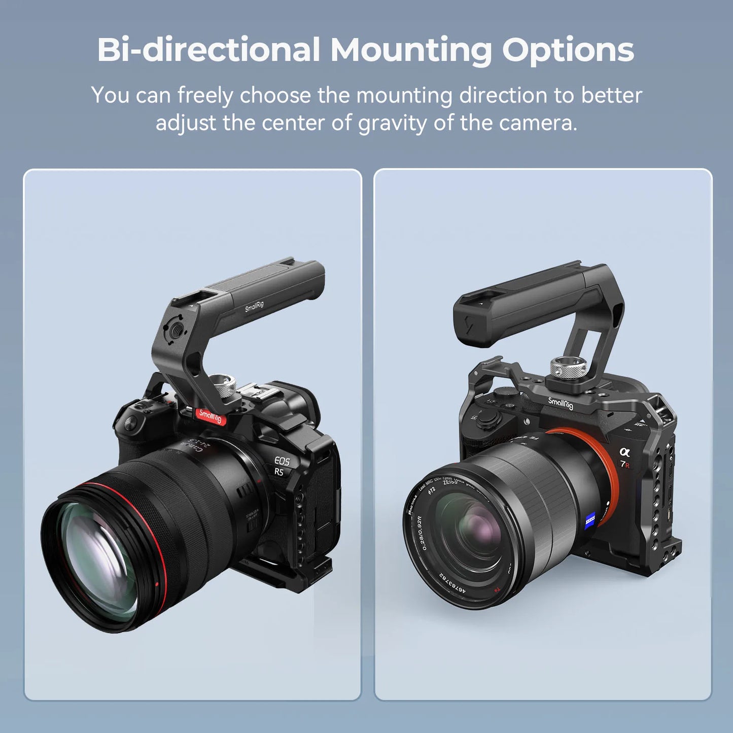 SmallRig ARRI Locating Top Handle 4757 Aluminum Camera Cage Accessory