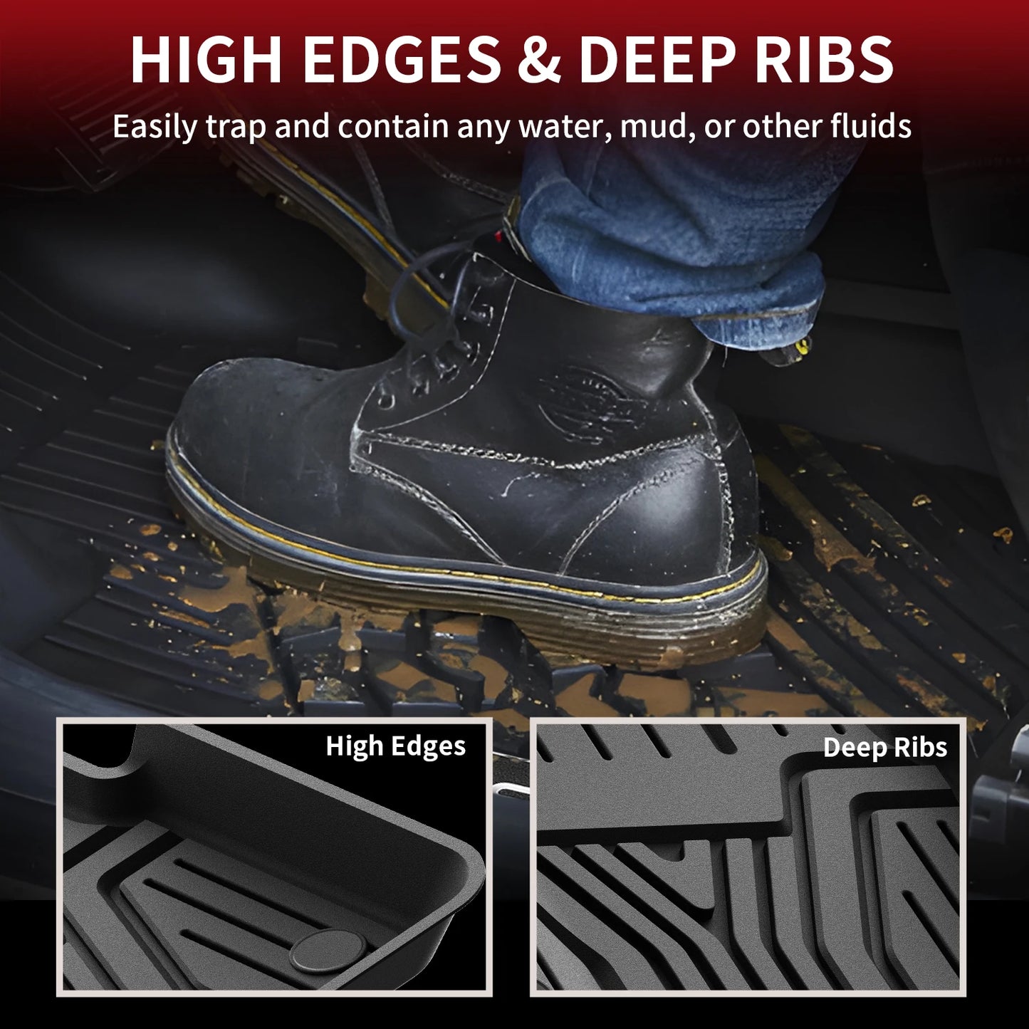 Lasfit All Weather Floor Mats Honda Civic 1st 2nd Row