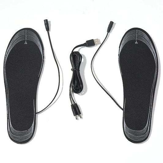 Shunmaii Unisex Electric Heated Insoles Adjustable Temperature