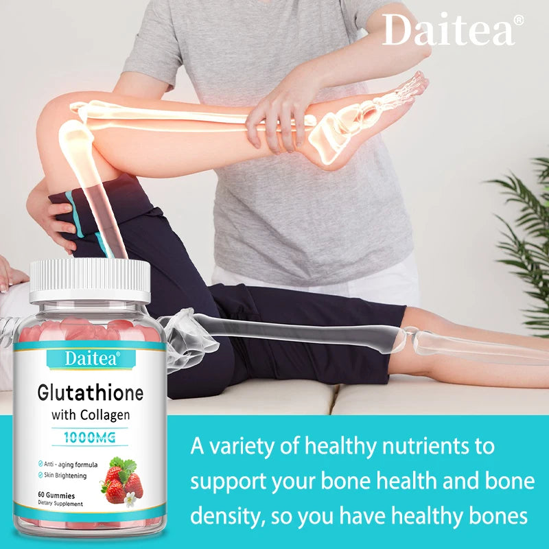 Didacat Glutathione Collagen Gummies With Vitamin C For Skin