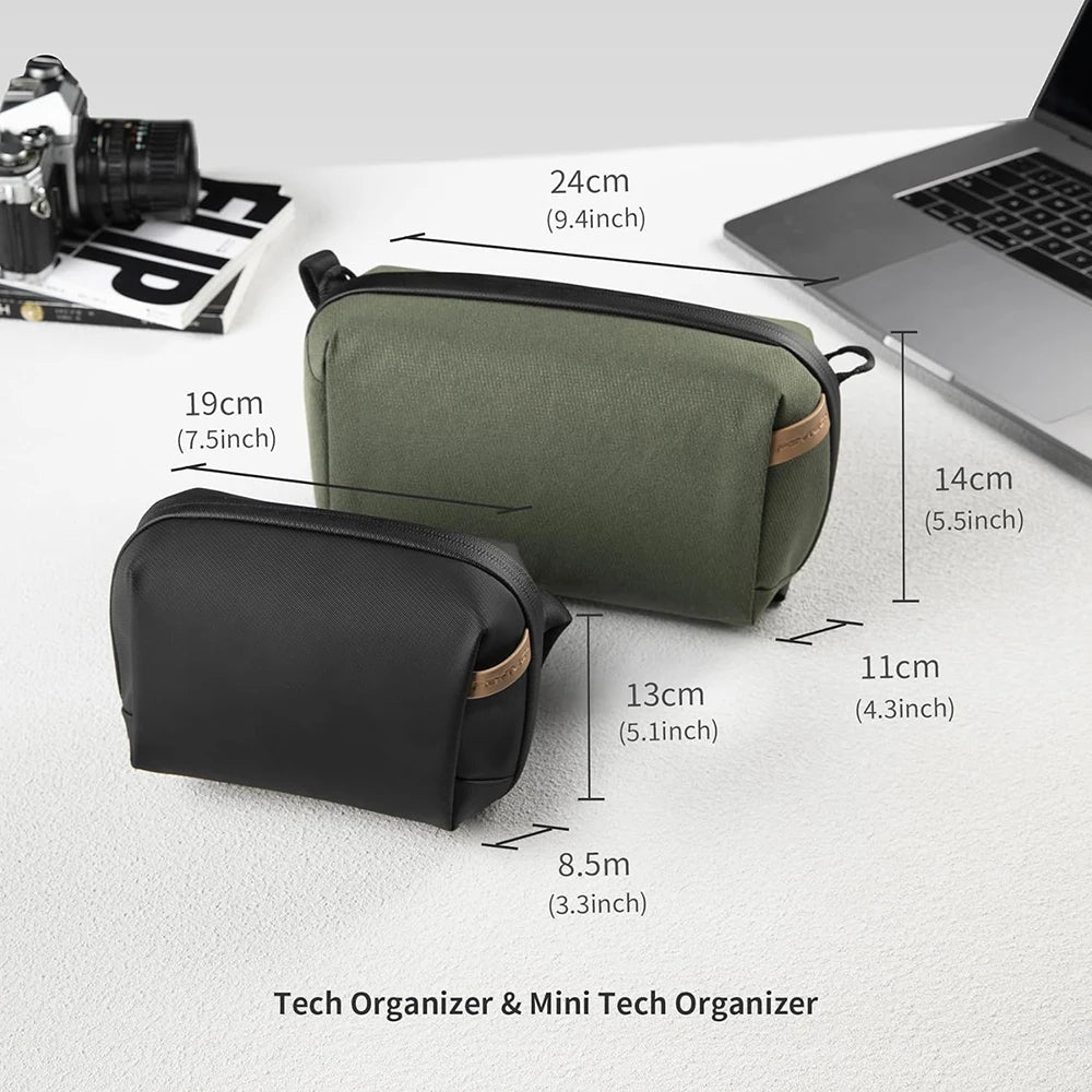 PGYTECH Tech Pouch Waterproof Organizer for Cables and Batteries