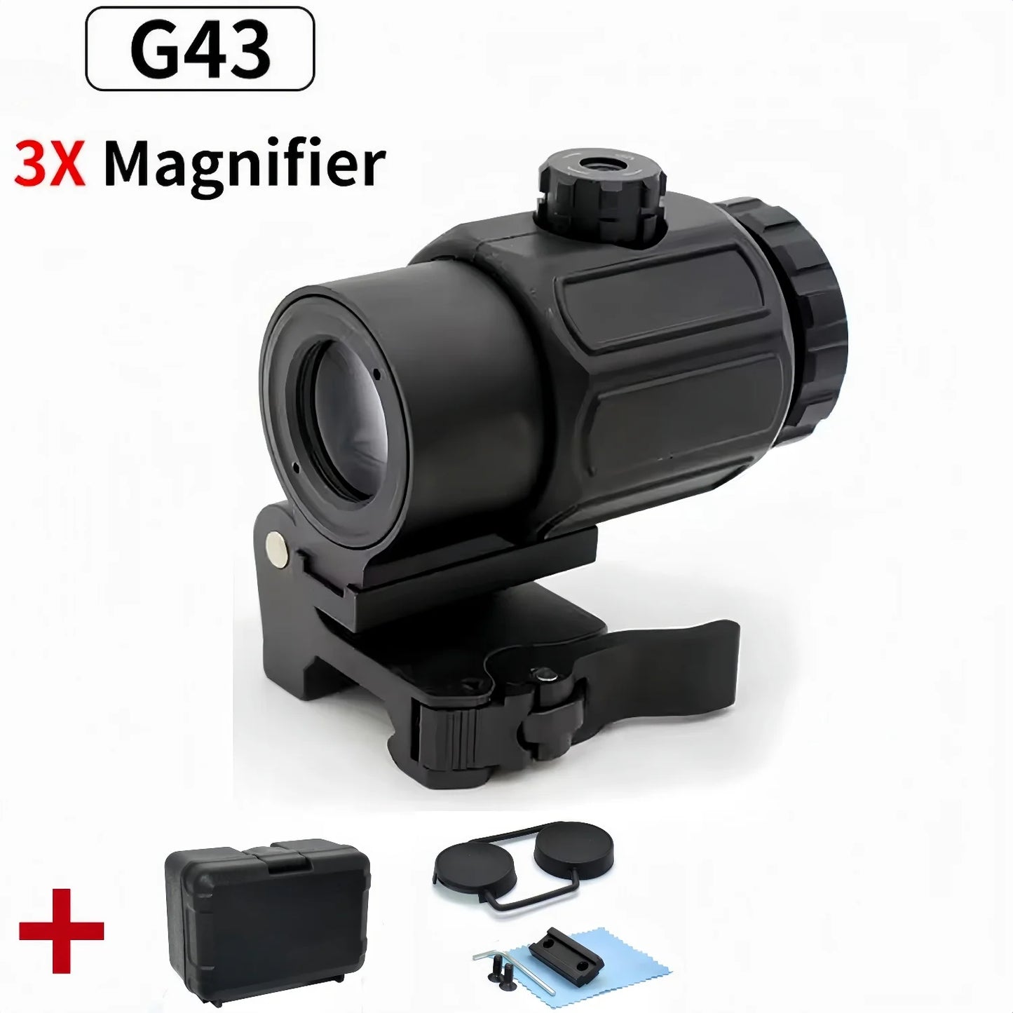 Nabila G33 G43 G45 Tactical Magnifier Scope For Airsoft