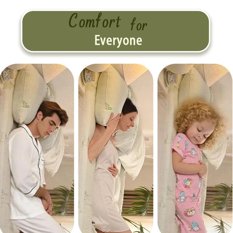NONECN Cervical Spine Support Hotel Pillow For Home Dormitory Use