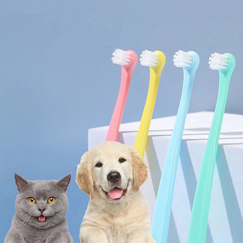 YTYIN Dog Toothbrush Small Head For Gentle Gingival Care
