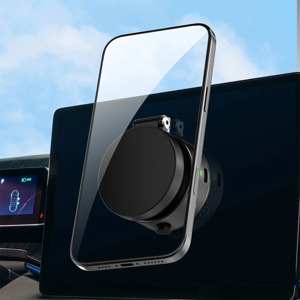 APWIKOGER MagSafe Vacuum Car Holder 360-Degree Rotatable