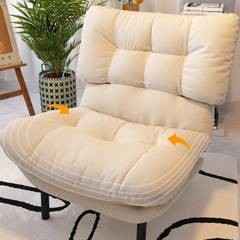Lazy Sofa Single Recliner Chair With Adjustable Backrest