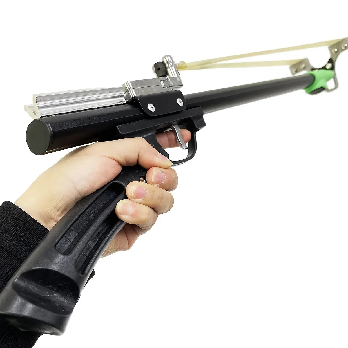 Foldable Long Pole Slingshot For Adults With Telescopic Rod