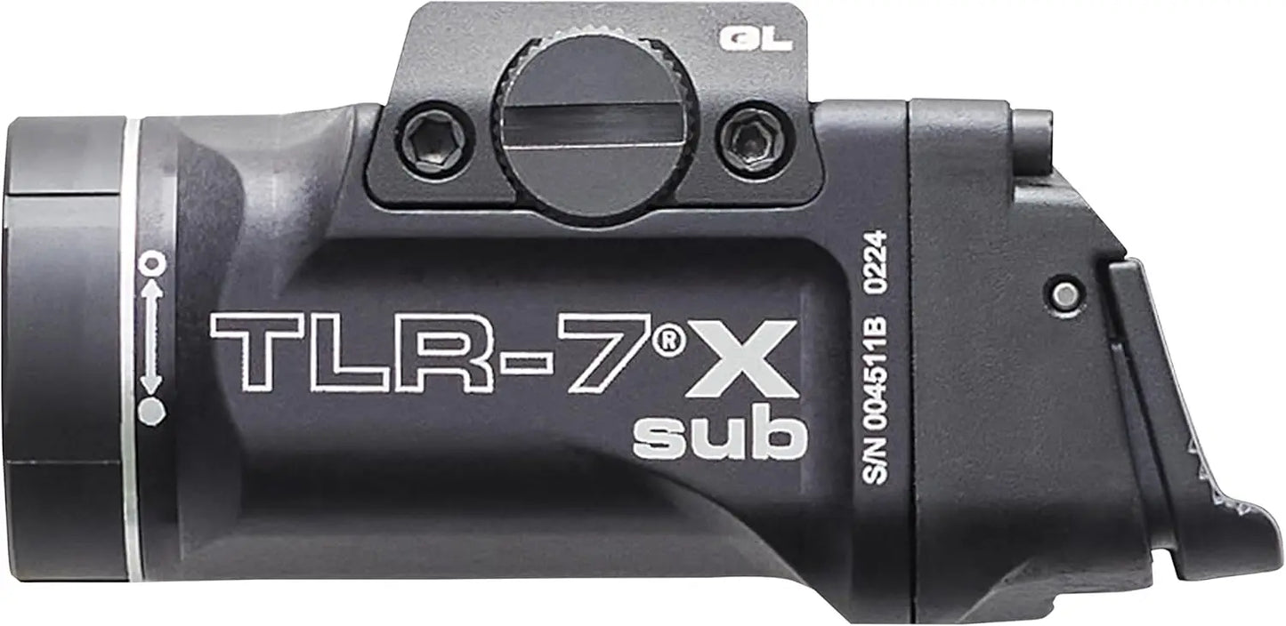 Tactical Weapon Light for Subcompact Handguns With Mounting Kit