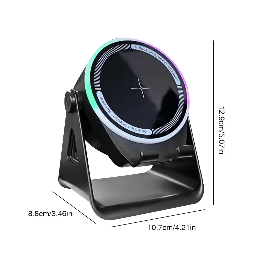 Shunmaii 3in1 Wireless Bluetooth Speaker Phone Stand RGB Ambient Light