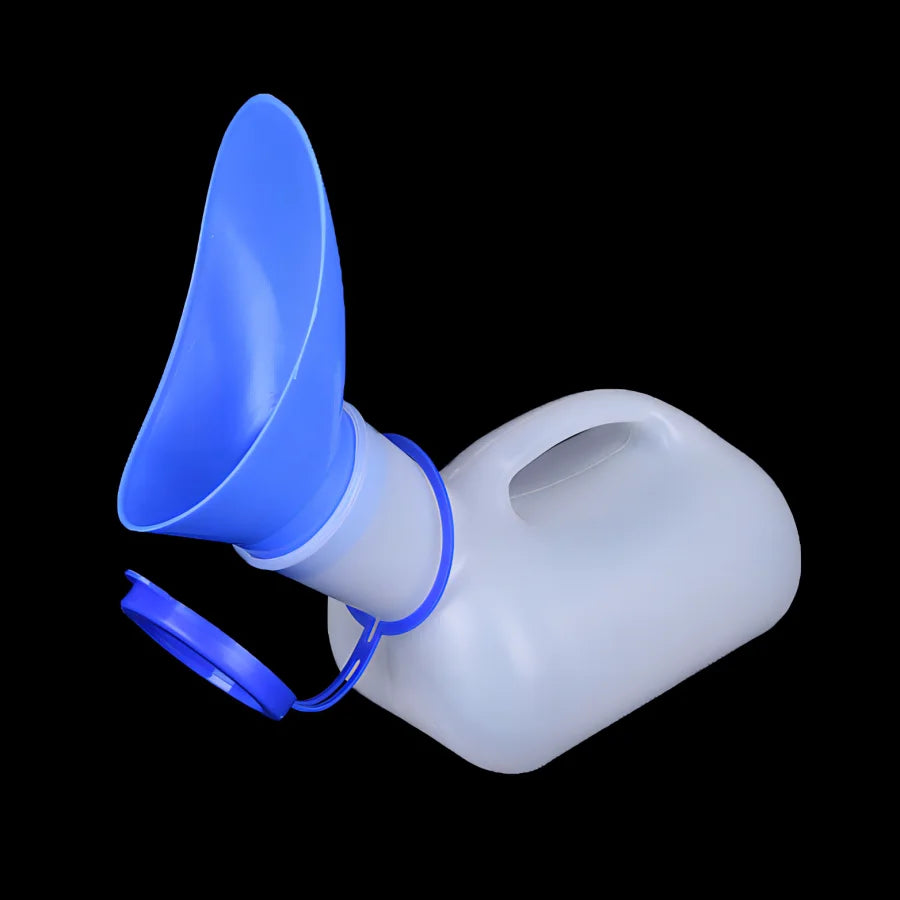 Portable Urinal for Travel and Outdoor Use in Emergency Vehicles