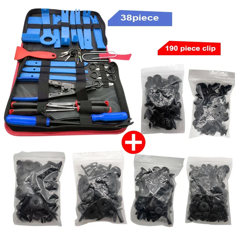 JOIGVFNH Car Interior Disassembly Kit 38Pcs Trim Removal Tool Set