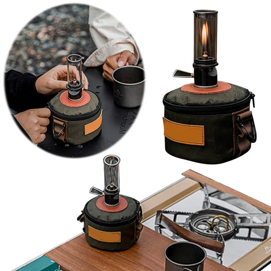 Shunmaii Camping Gas Lantern Butane Light Lantern Multifunction Tent Lantern