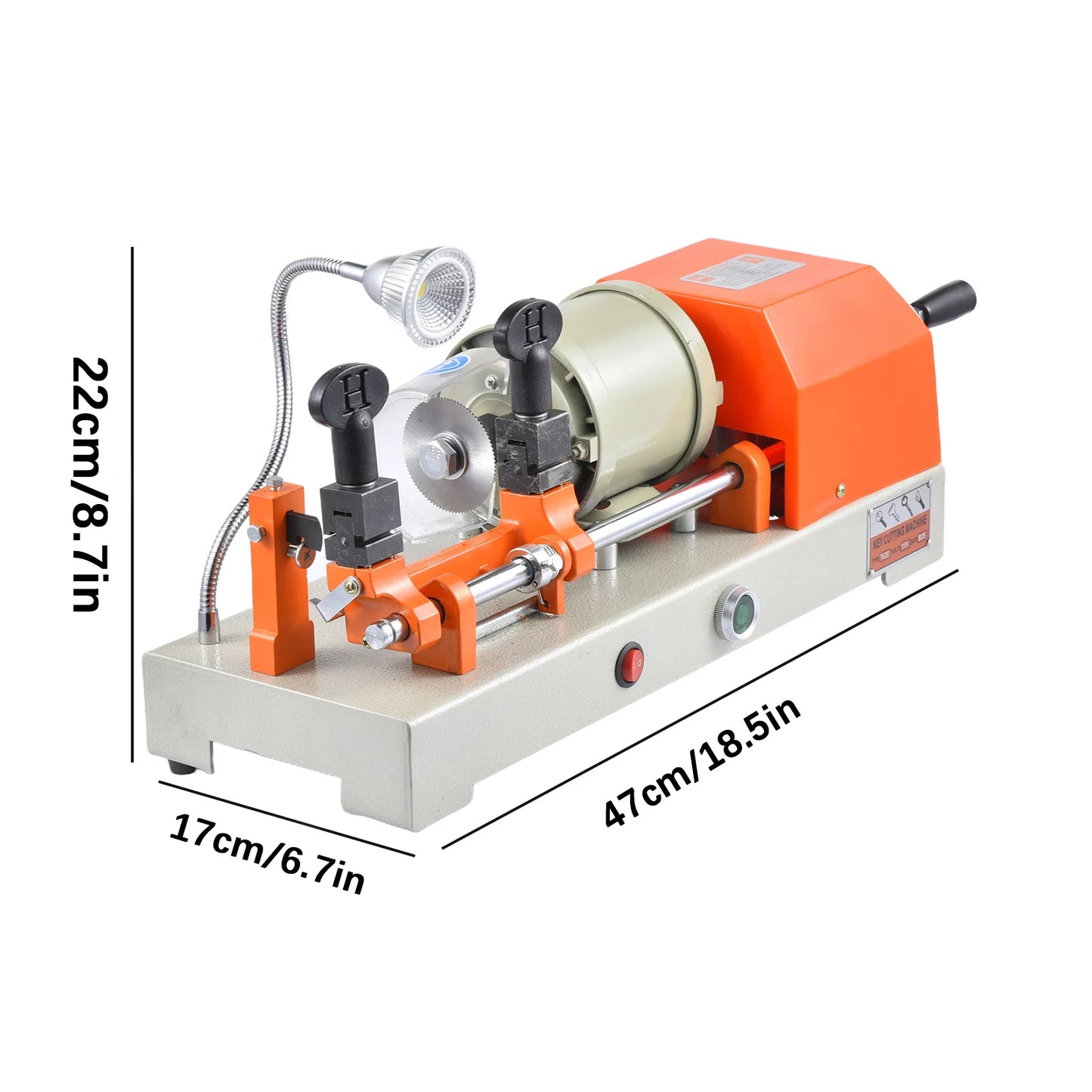 Key Duplicator Machine Key Cutter Tool for Locksmiths Hardware Stores