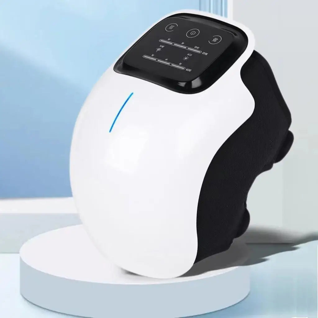 OpeningSmile Cordless Knee Massager With Heat Vibration LED Screen