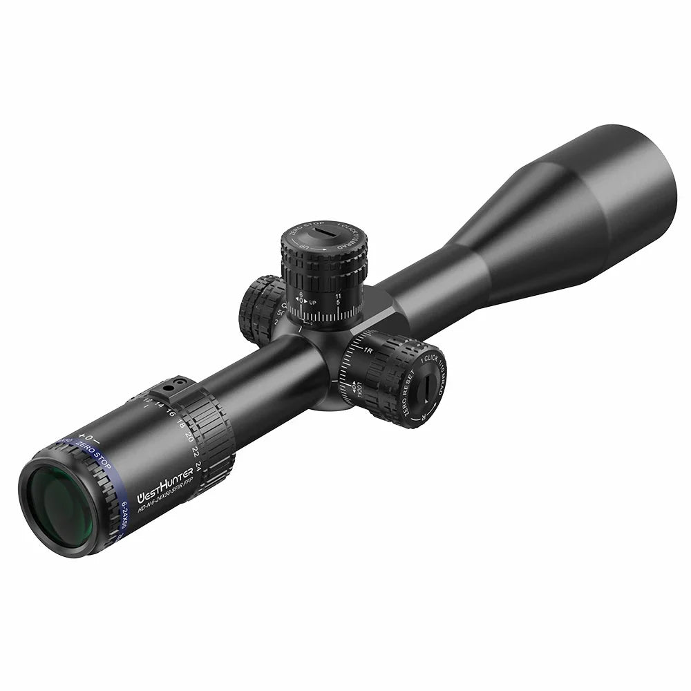 WestHunter HDN FFP Riflescope Zero Stop With Mil Adjustment