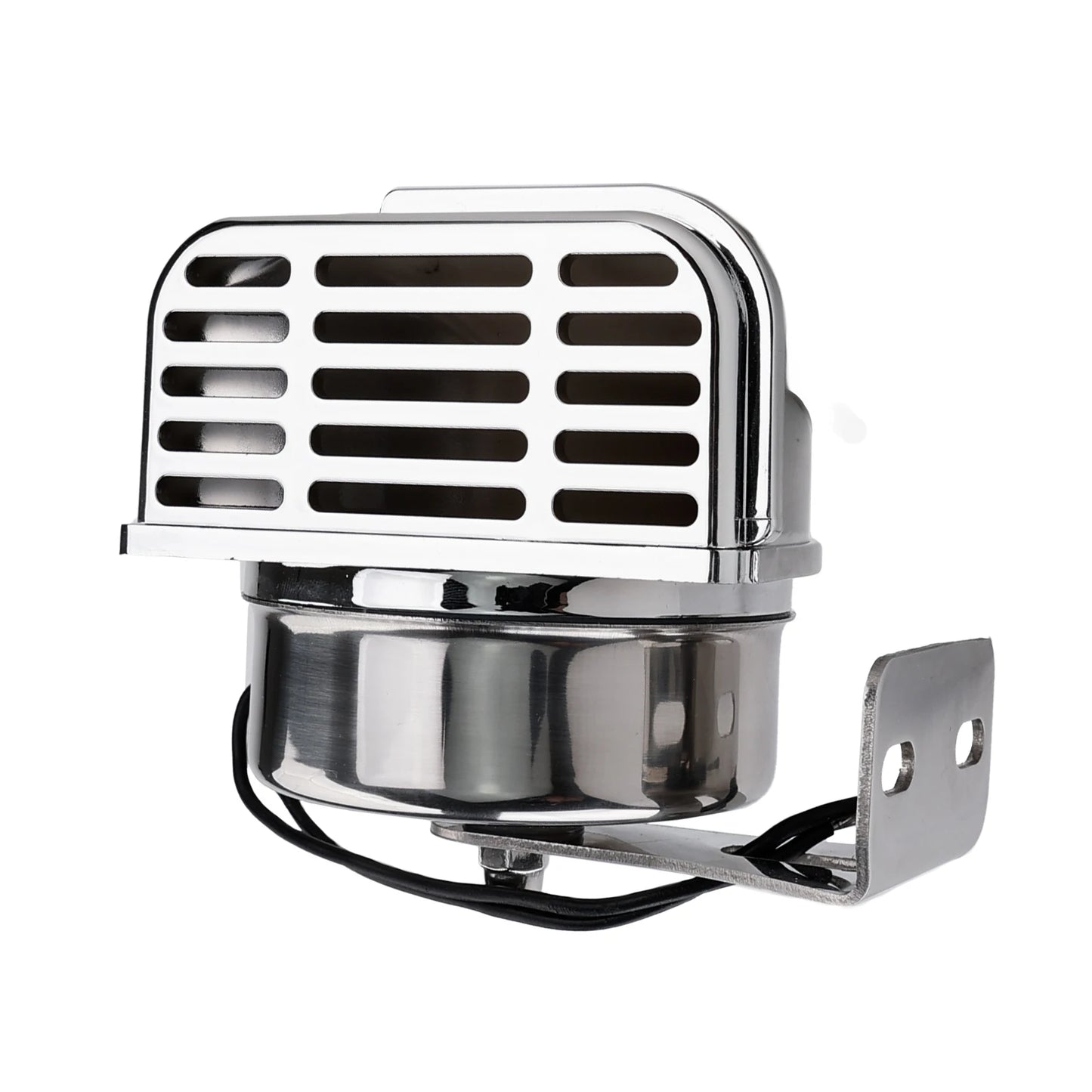 ALLREY 12V Marine Snail Electric Horn Stainless Steel Waterproof