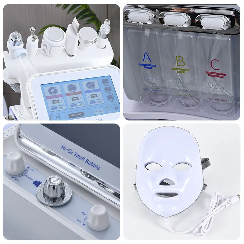 Amilibeauty 7 In 1 H2O2 Hydrofacial Skin Cleansing Machine Home Use