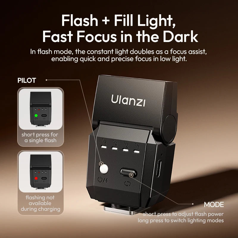 Ulanzi SL03 Spark Lite Camera Flash Fill Light