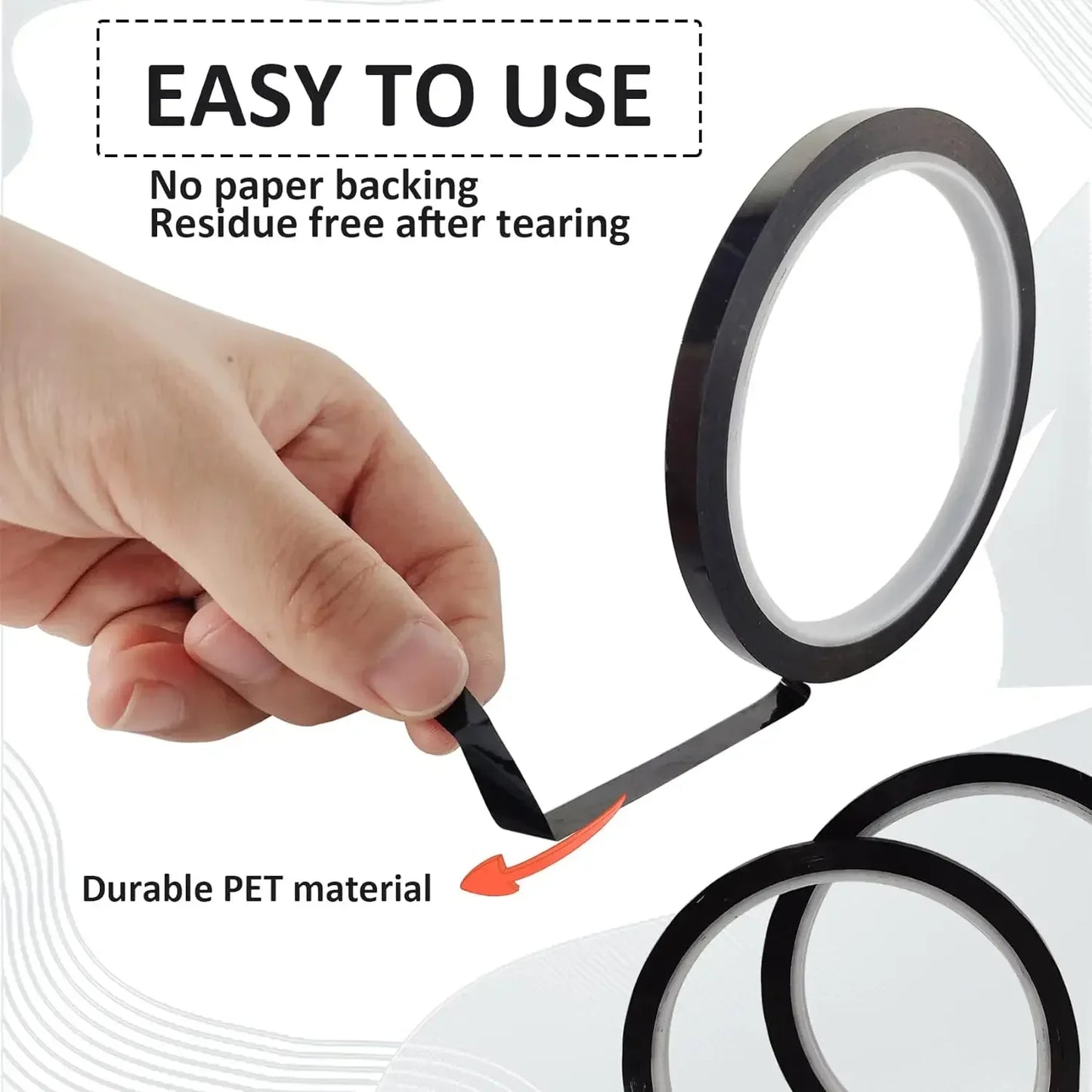 NONEDIY Graphic Tape Pinstripe for Grid Marking and Whiteboard