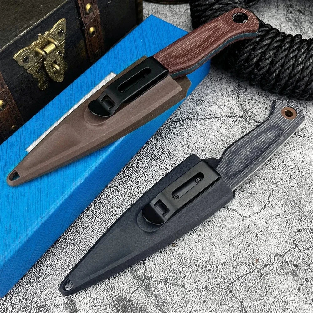 DIY Supplies BM203BT Fixed Blade Knife D2 Steel G10 Handle
