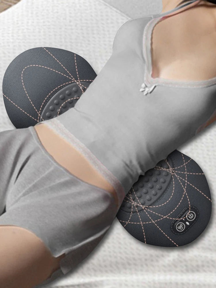 3 in 1 Electric Lumbar Support Pillow Adjustable Height Back Massager Waist Pillow with Heat Memory Foam Back Pillow