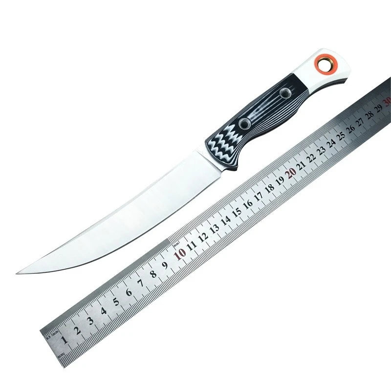 DIY Supplies Meatcrafter Fixed Blade Knife D2 With G10 Handle