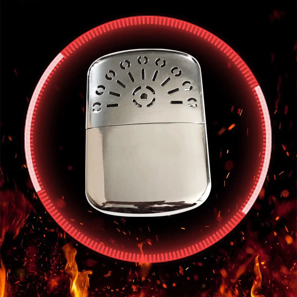 APWIKOGER Zinc Alloy Portable Fuel Hand Warmer For Outdoor Use