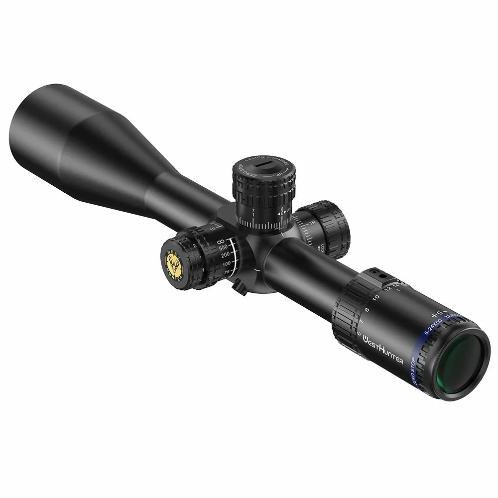 WestHunter HDN FFP Riflescope Zero Stop With Mil Adjustment