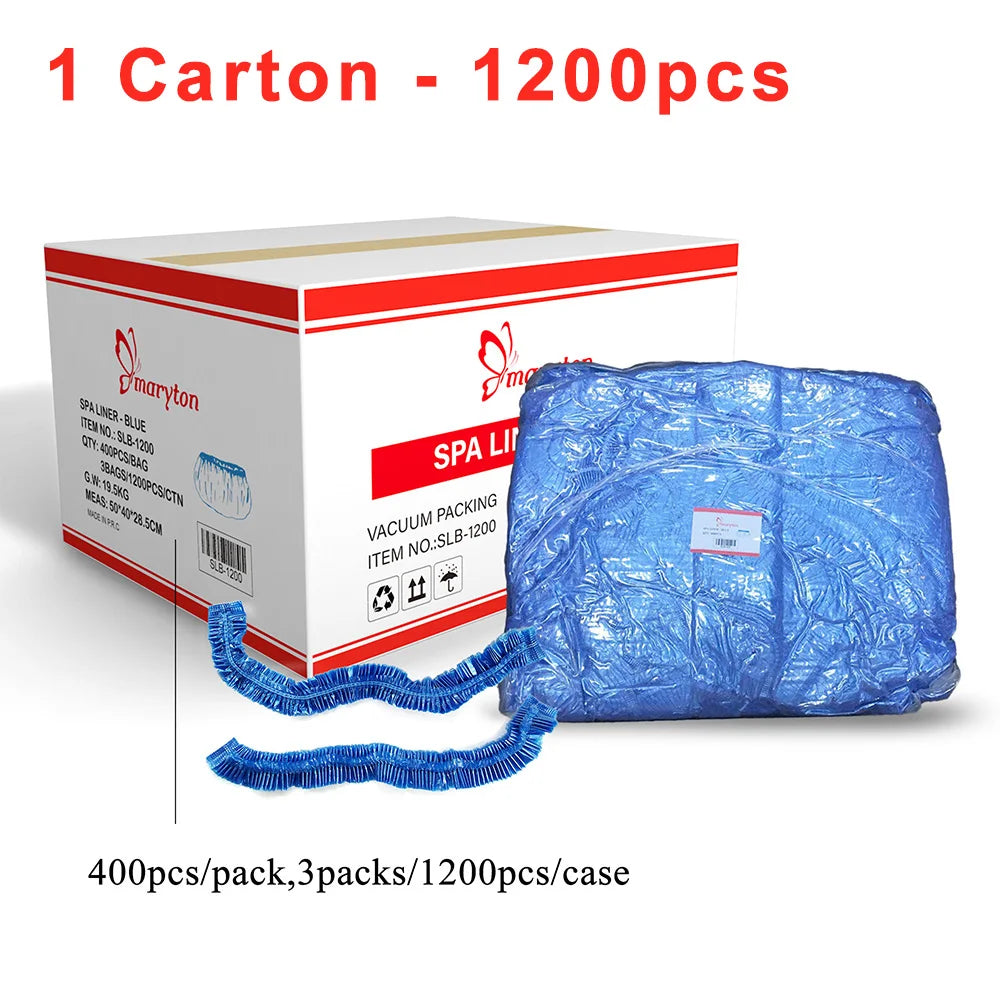 1200Pcs/Carton Disposable Foot Tub Pedicura Chair Plastic Pedicure Liners Spa Liners Bags for Spa Pedicure Chair