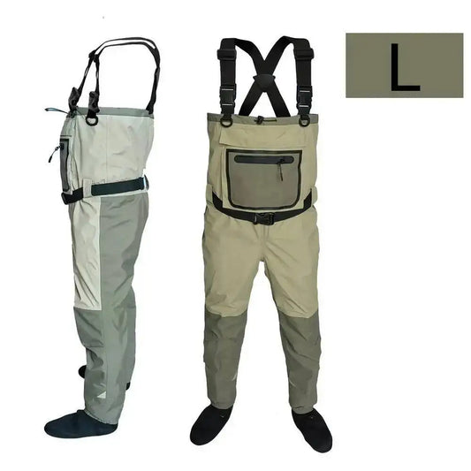 ELUANSHI Neoprene Fly Fishing Waders Unisex Quick Dry Waterproof