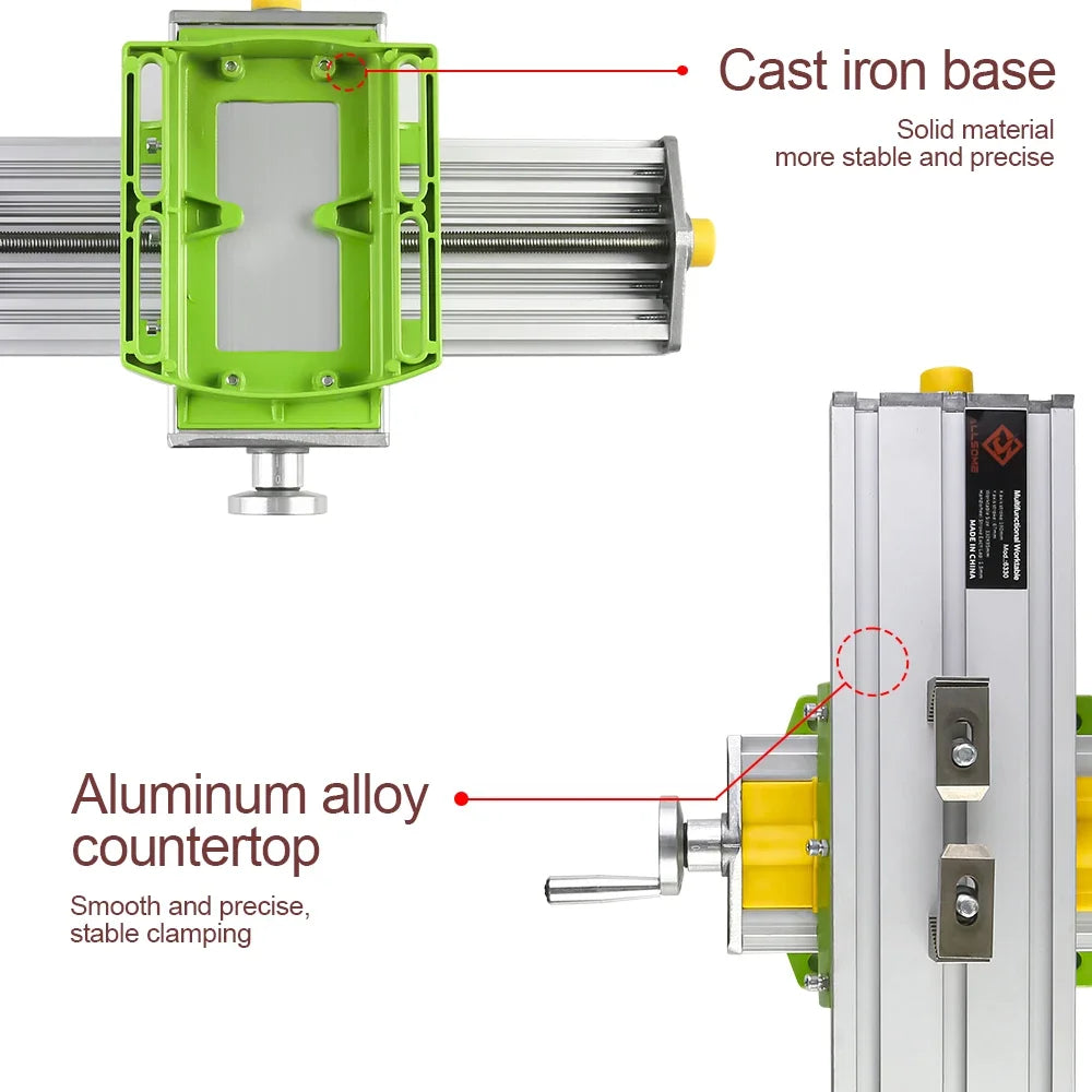 Allsome BG6330 Cross Slide Table for Milling and Drilling