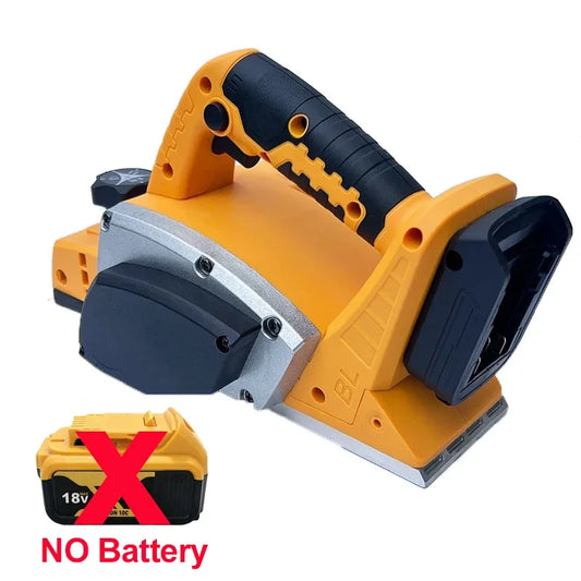 Brushless Electric Planer Cordless Handheld 15000 RPM For Woodworking