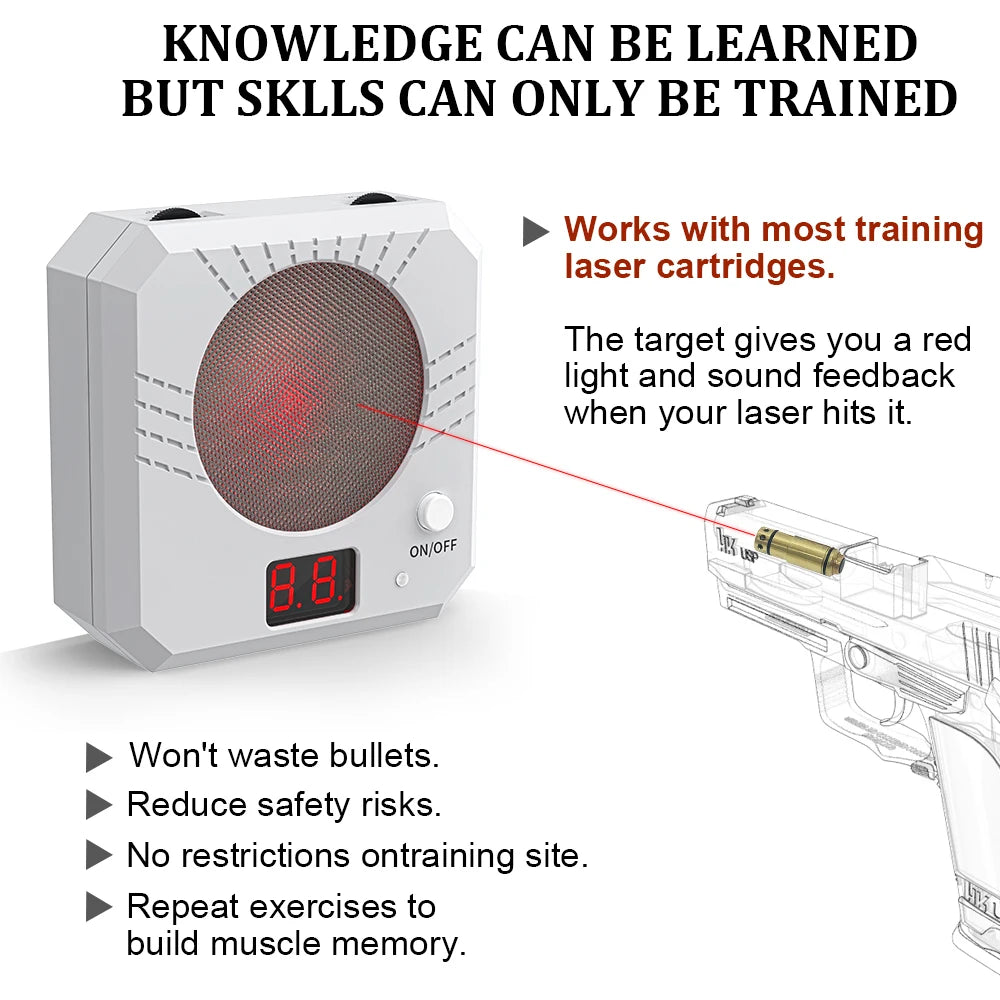 Infrared Induction Electronic Scoring Laser Target With Sound Effects