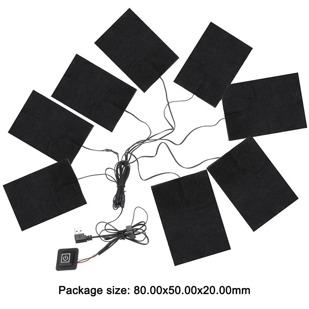 Shunmaii USB Clothes Heater Pad With 3 Gear Adjustable Temperature