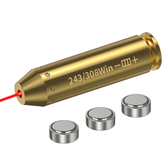243 308Win Red Dot Laser Bore Sighter For Pistol Rifle