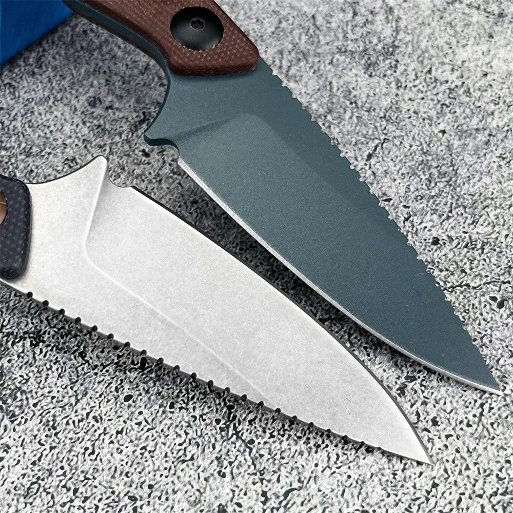 DIY Supplies BM203BT Fixed Blade Knife D2 Steel G10 Handle