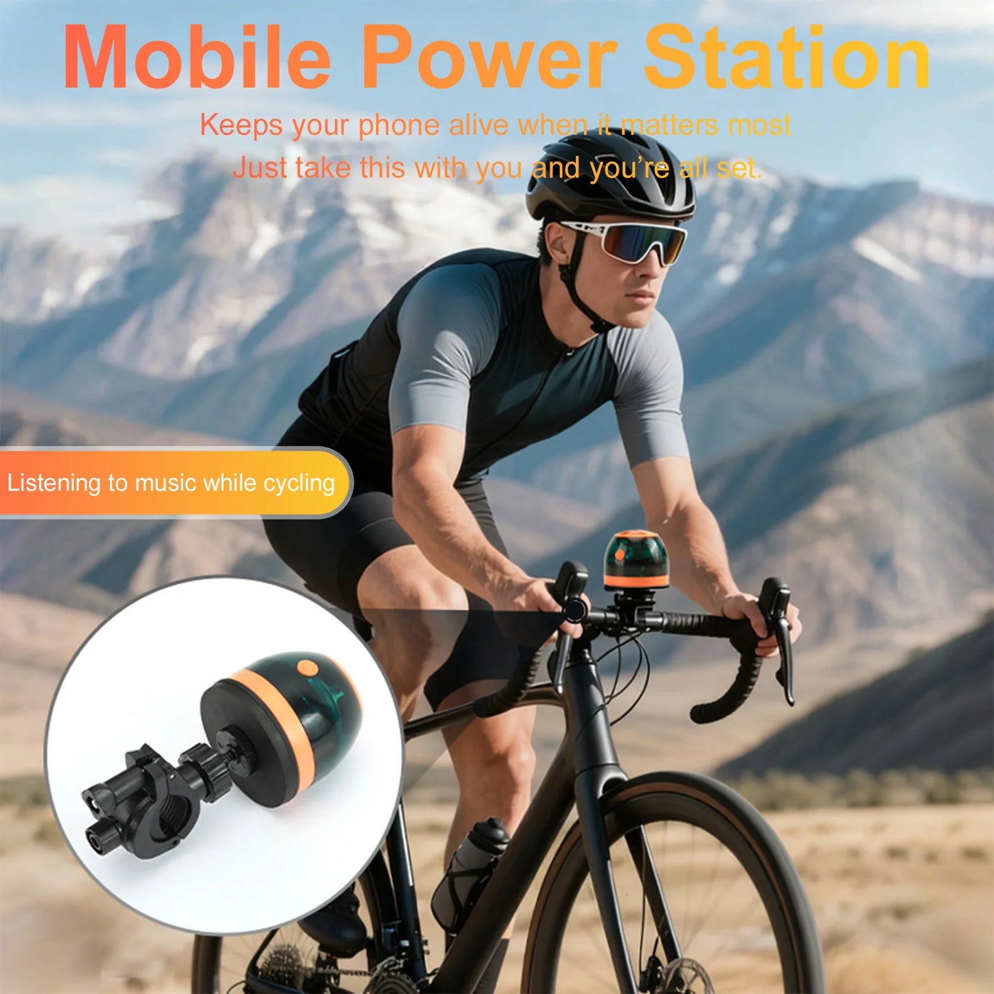 ALLOETC Magnetic Wireless Speaker Phone Holder Suction Cup Portable